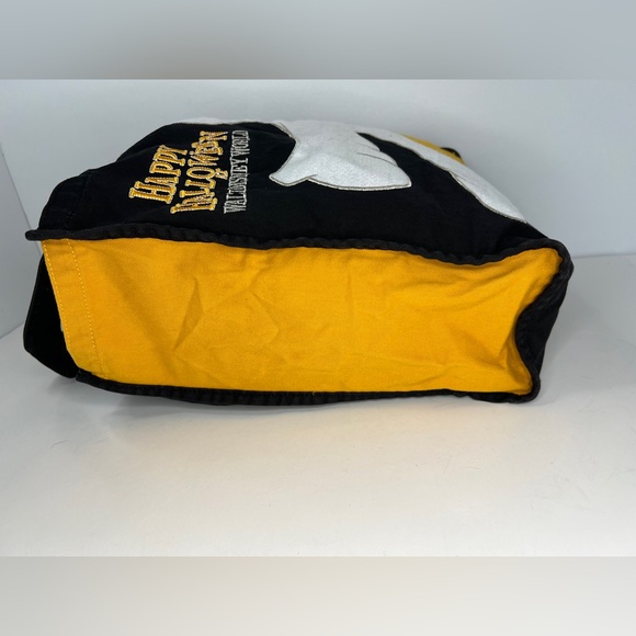 Walt Disney World Happy Halloween Mickey Canvas Tote Trick-or-Treat Bag VINTAGE - Picture 5 of 12